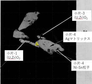図35(a)　9D粒子の断面金相（研磨後）