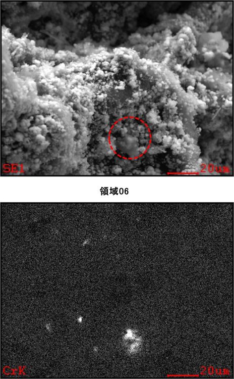図21 2WEL2103B 着目領域06の設定(赤破線中心を領域の中心とする)