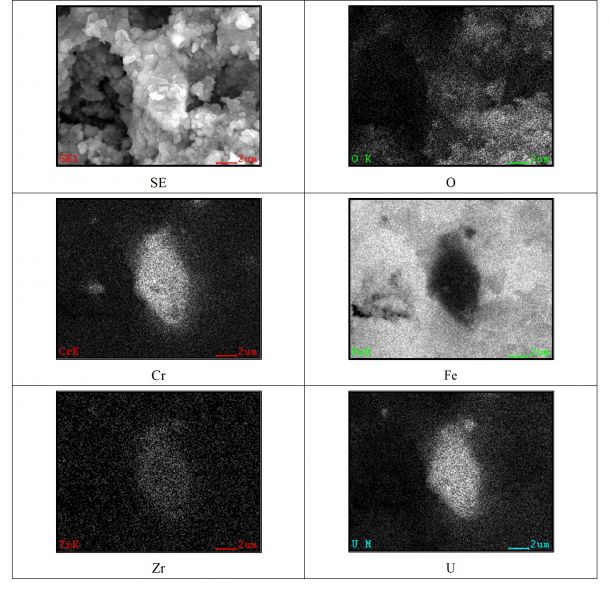 図30 2PEN2103 領域10の拡大SEM-EDSマッピング