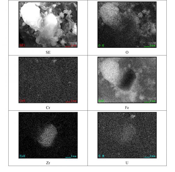 図60 2PEN2103 領域21の拡大SEM-EDSマッピング
