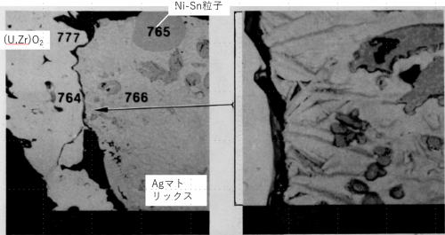 図35(b)　酸化物/金属界面の拡大BSI（Location-A）