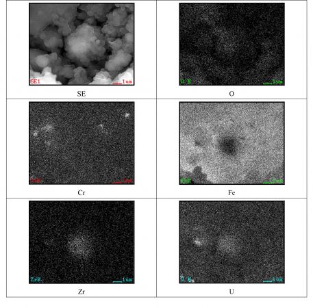 図16 2PEN2103 領域04の拡大SEM-EDSマッピング