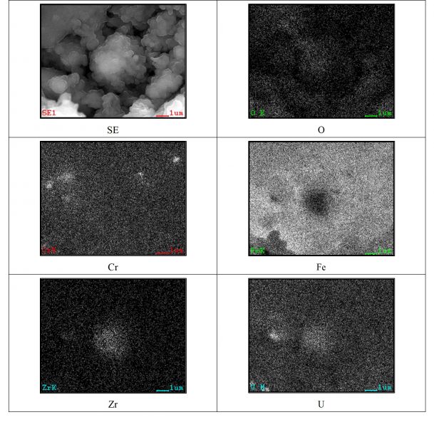 図16 2PEN2103 領域05の拡大SEM-EDSマッピング