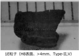 図２(c)　1E粒子の外観