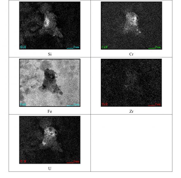 図20 2WEL2101B 領域05の拡大SEM-EDSマッピング