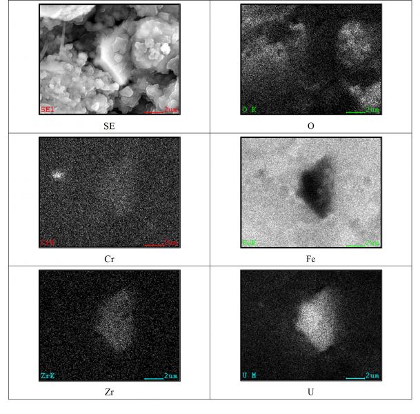 図22 2PEN2103 領域07の拡大SEM-EDSマッピング