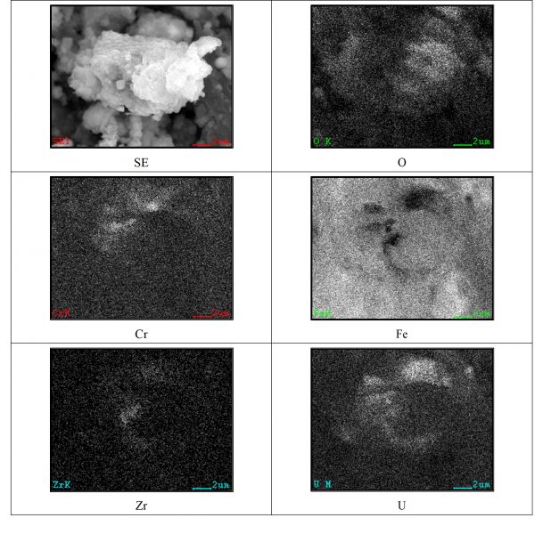 図14 2PEN2103 領域04の拡大SEM-EDSマッピング