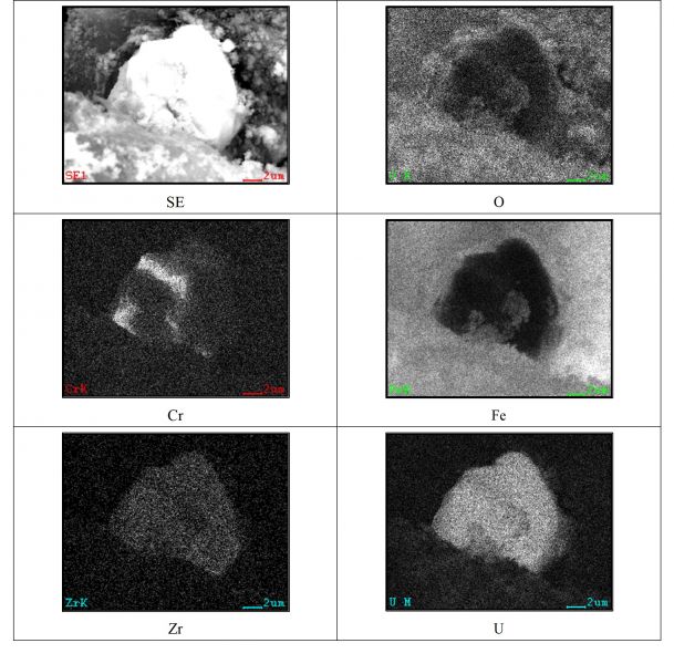 図50 2PEN2103 領域17の拡大SEM-EDSマッピング