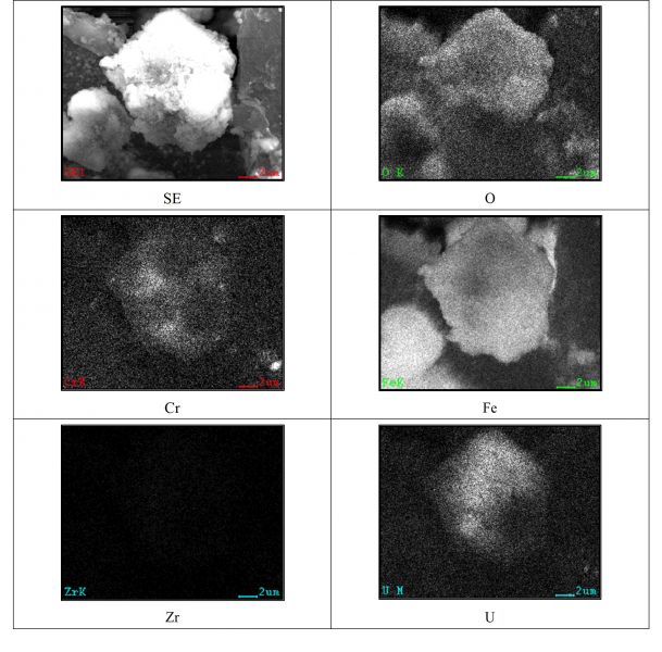図58 2PEN2103 領域20の拡大SEM-EDSマッピング