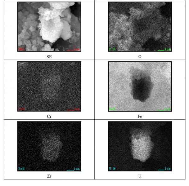 図38 2PEN2103 領域13の拡大SEM-EDSマッピング