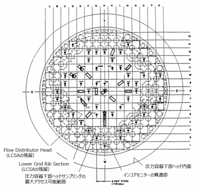 図３(a) Vessel内面サンプルの採集位置 [9]