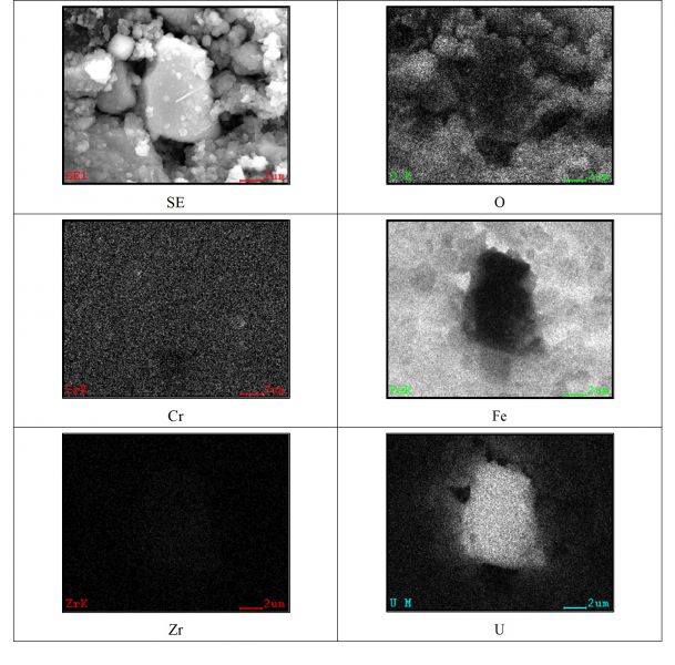 図32 2PEN2103 領域11の拡大SEM-EDSマッピング